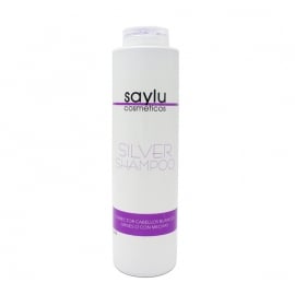 CHAMPÚ SILVER PARA CABELLOS BLANCOS SAYLU 500 ML 