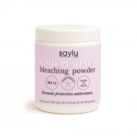 DECOLORACIÓN EN POLVO WHITE PLATINIUM SAYLU 500 GR (AZUL)