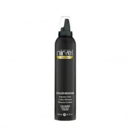 ESPUMA COLOR CASTAÑO COLOR MOUSSE NIRVEL 300 ML