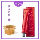 TINTE IGORA ROYAL SCHWARZKOPF 60 ML - PACK 5 UDS