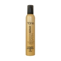 ESPUMA DE FIJACIÓN SATIN KERATIN GOLD TAHE 200 ML FIJACION 3