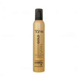 ESPUMA DE FIJACIÓN SATIN KERATIN GOLD TAHE 200 ML FIJACION 5
