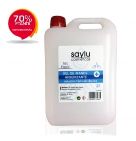 GEL HIDROALCOHÓLICO HIGIENIZANTE DE MANOS SAYLU 2 L