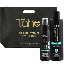 PACK ESPECIAL VOLUMEN: CHAMPÚ 300ML + CREMA DE PEINADO 100ML GOLD PROTEIN TAHE