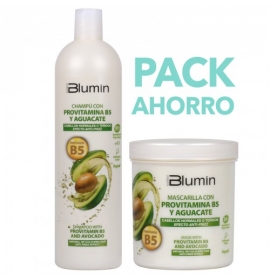 PACK CHAMPÚ 1000ML + MASCARILLA 700ML CAPILAR AGUACATE Y PROVITAMINA B5 TAHE