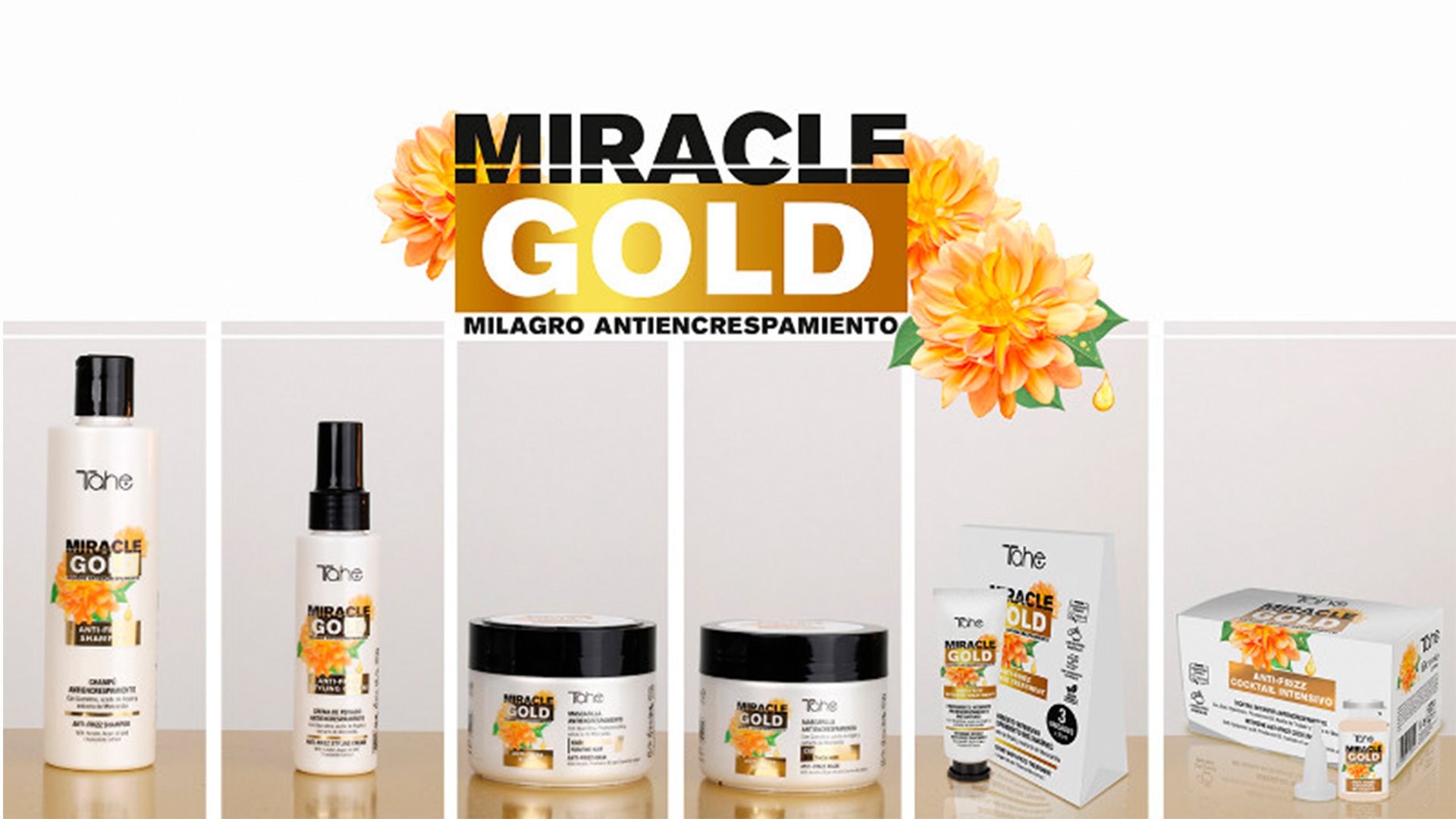 MIRACLE GOLD, EL MILAGRO ANTIENCRESPAMIENTO DE TAHE